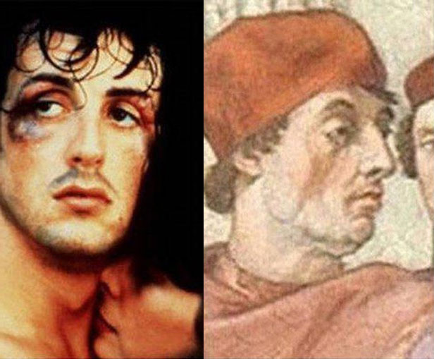 04-celebrities with-historical-doppelgangers-stallone