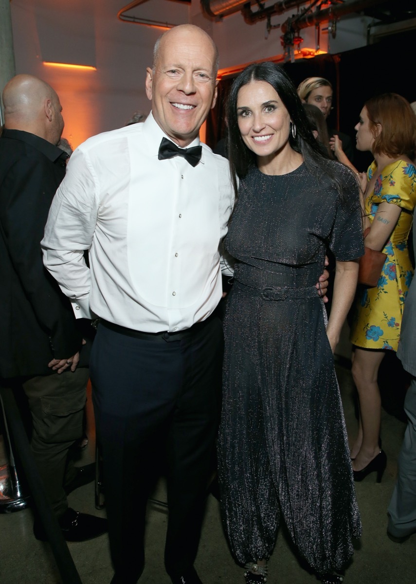 Bruce Willis and Demi Moore in 2018