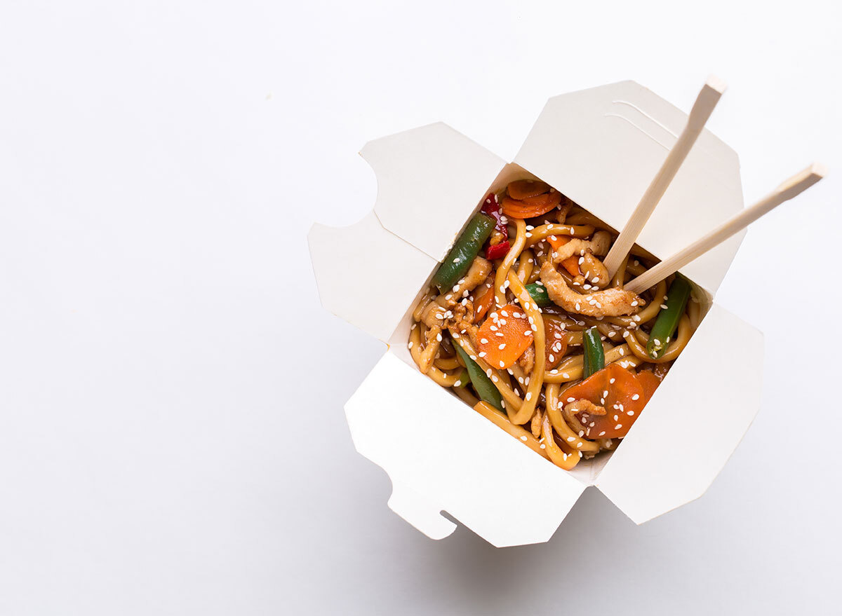 takeout mistakes eating from container
