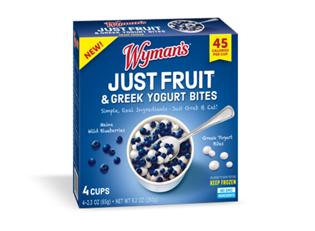 wymans just fruit yogurt bites