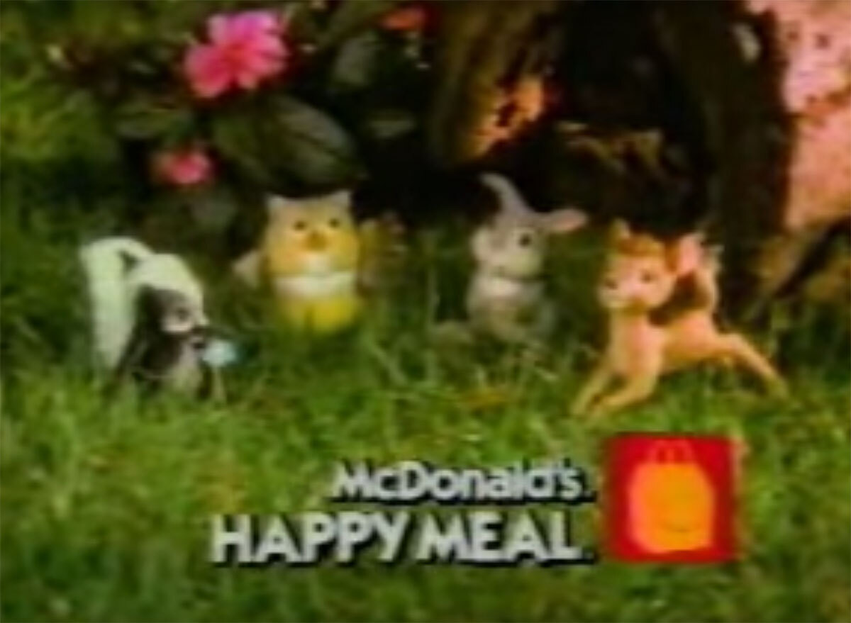 mcdonald's bambi happy meal toys
