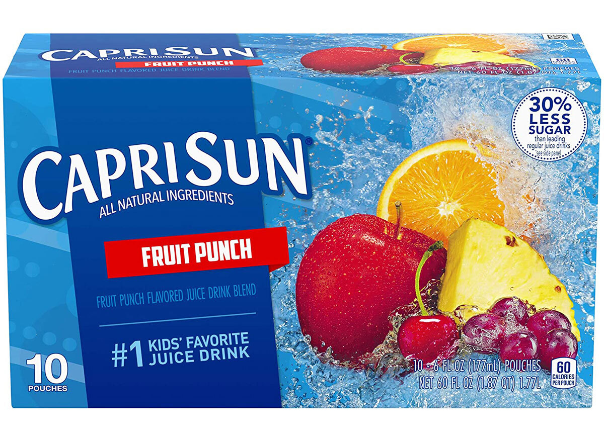 caprisun fruit punch