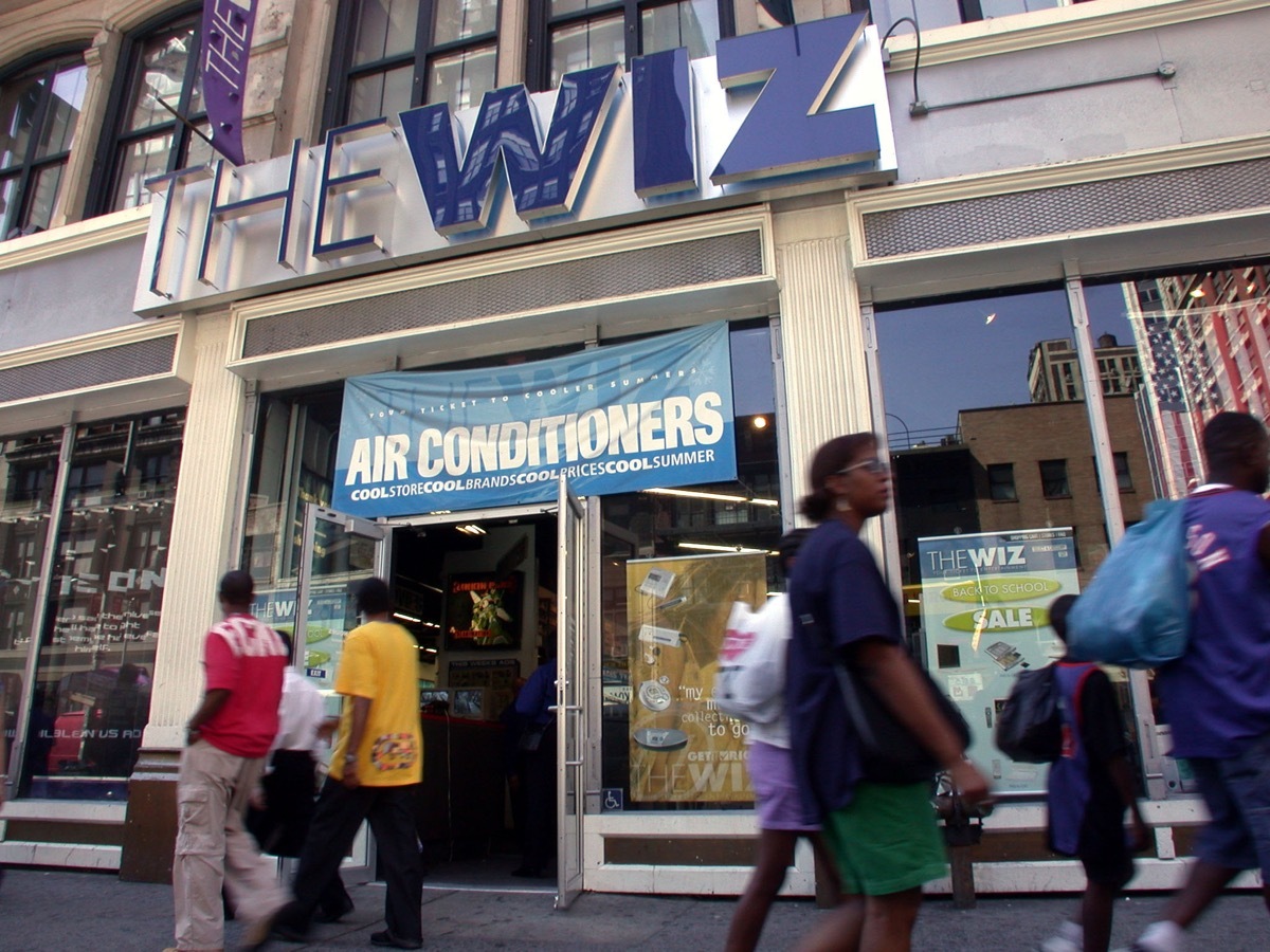 The Wiz store front