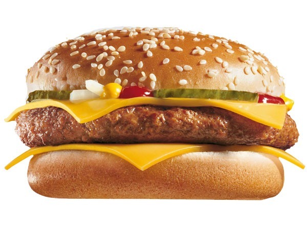 Fast food burgers ranked McDonalds Quarter Pounder with Cheese