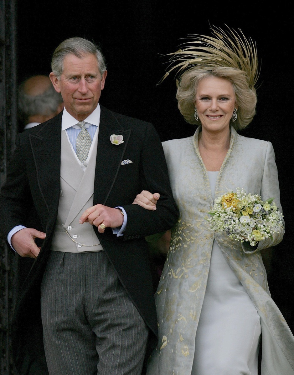 G814TY Royal Wedding - Marriage of Prince Charles and Camilla Parker Bowles - Service of Prayer and Dedication - St George's Chapel