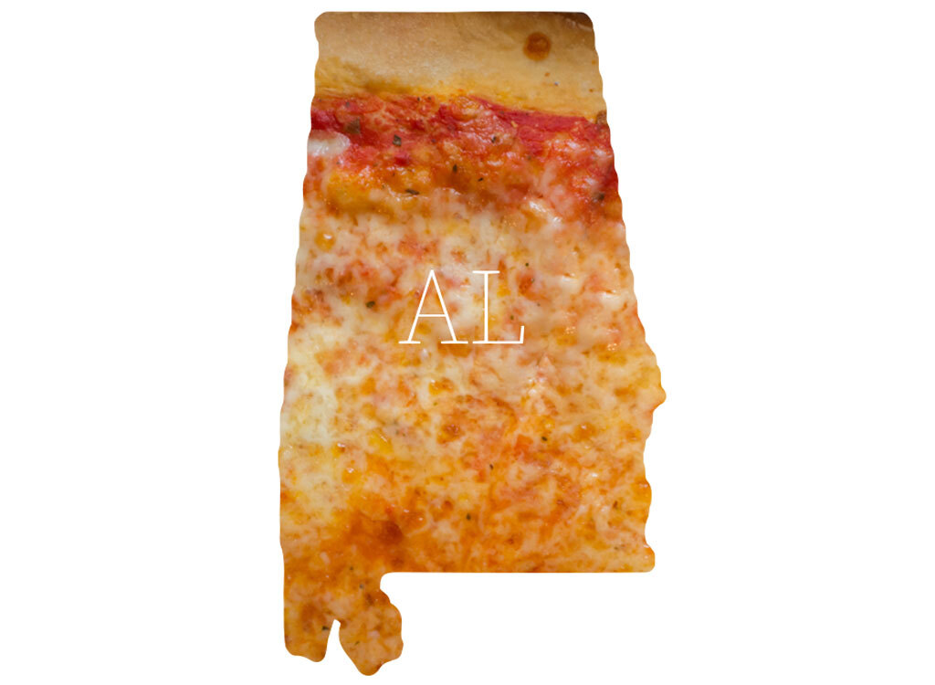 Alabama cheese pizza