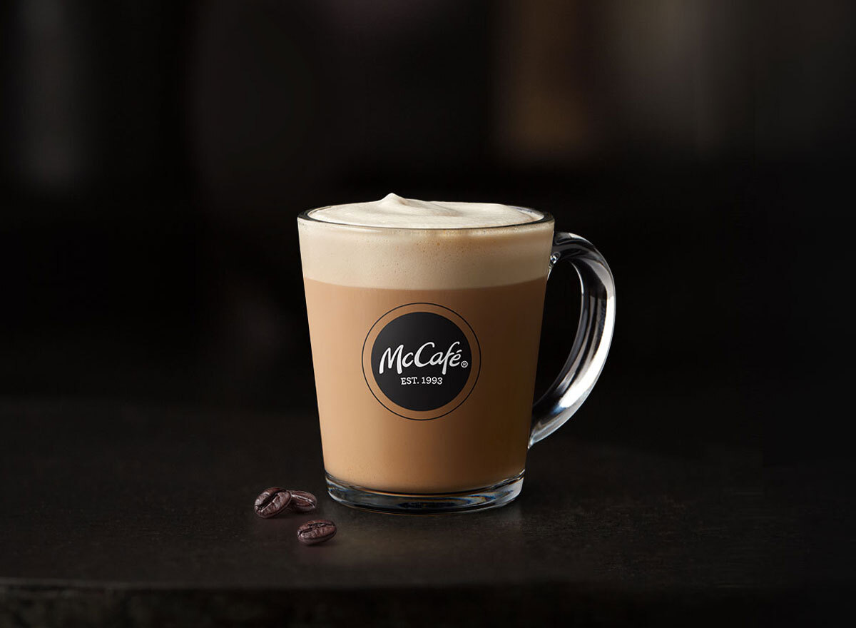 Mcdonalds mccafe vanilla cappuccino