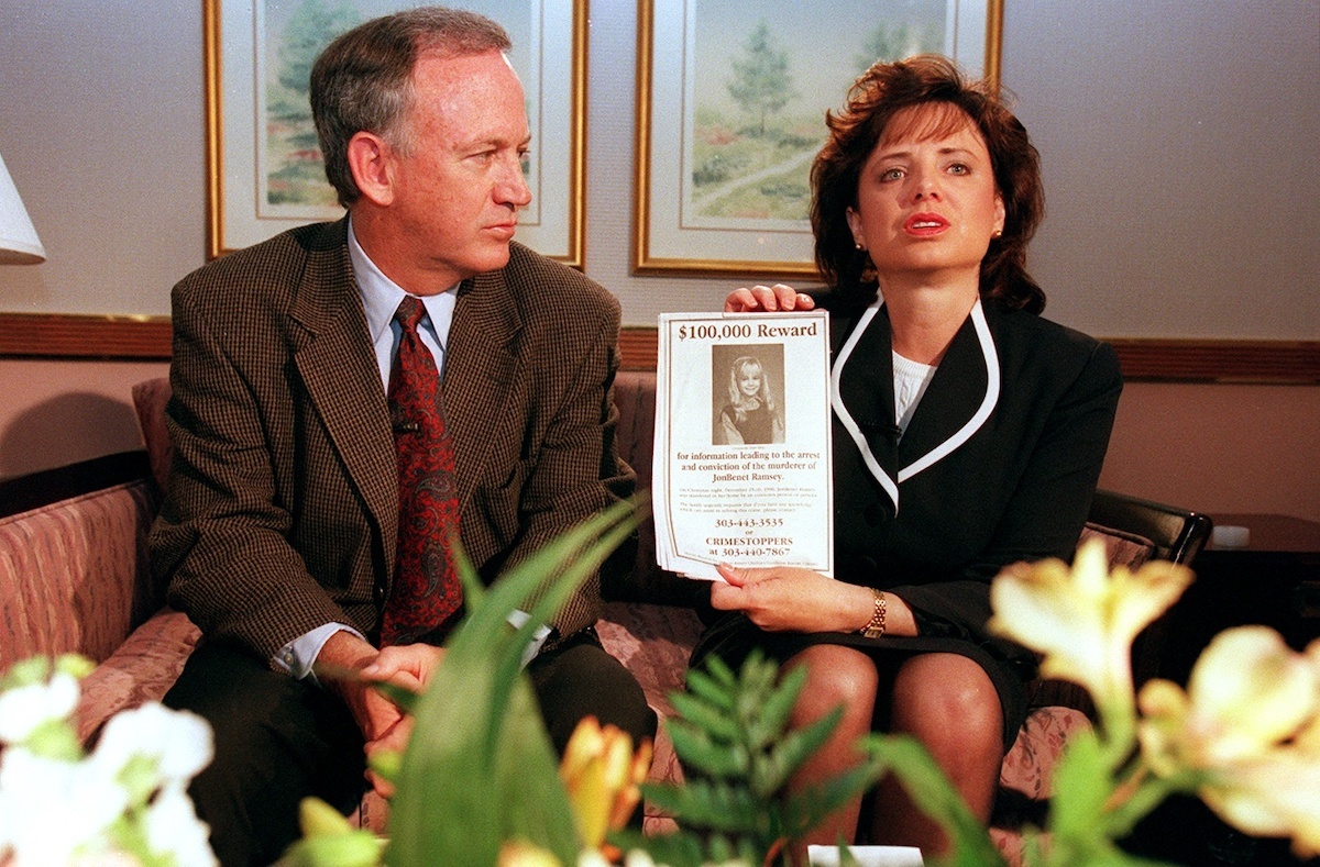 JonBenet Ramsey's parents, John and Patricia Ramsey, in 1997