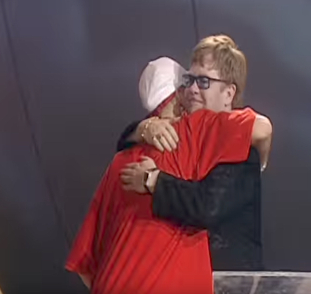Eminem Elton John Celebrity Friendships