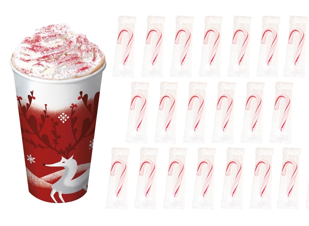 peppermint white hot chocolate