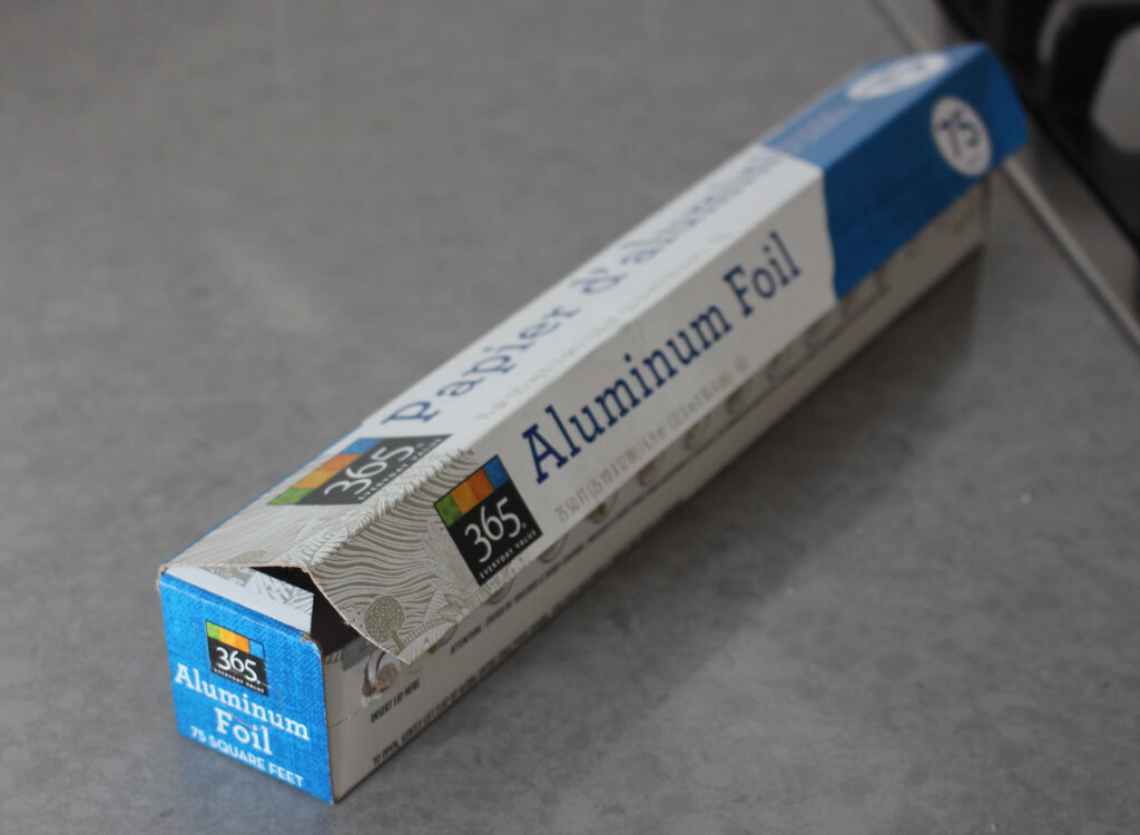 Aluminum foil box