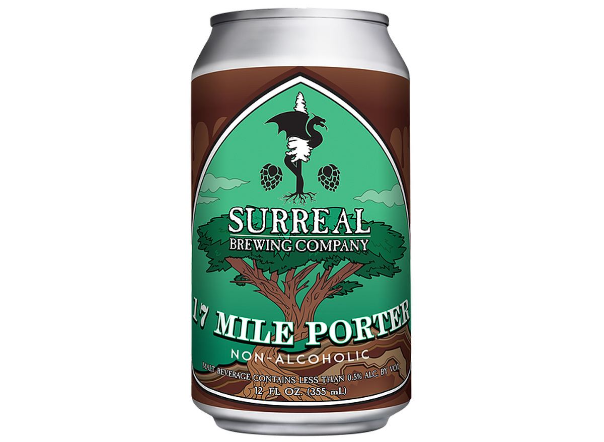 surreal brewing company 17 mile porter non alcoholic