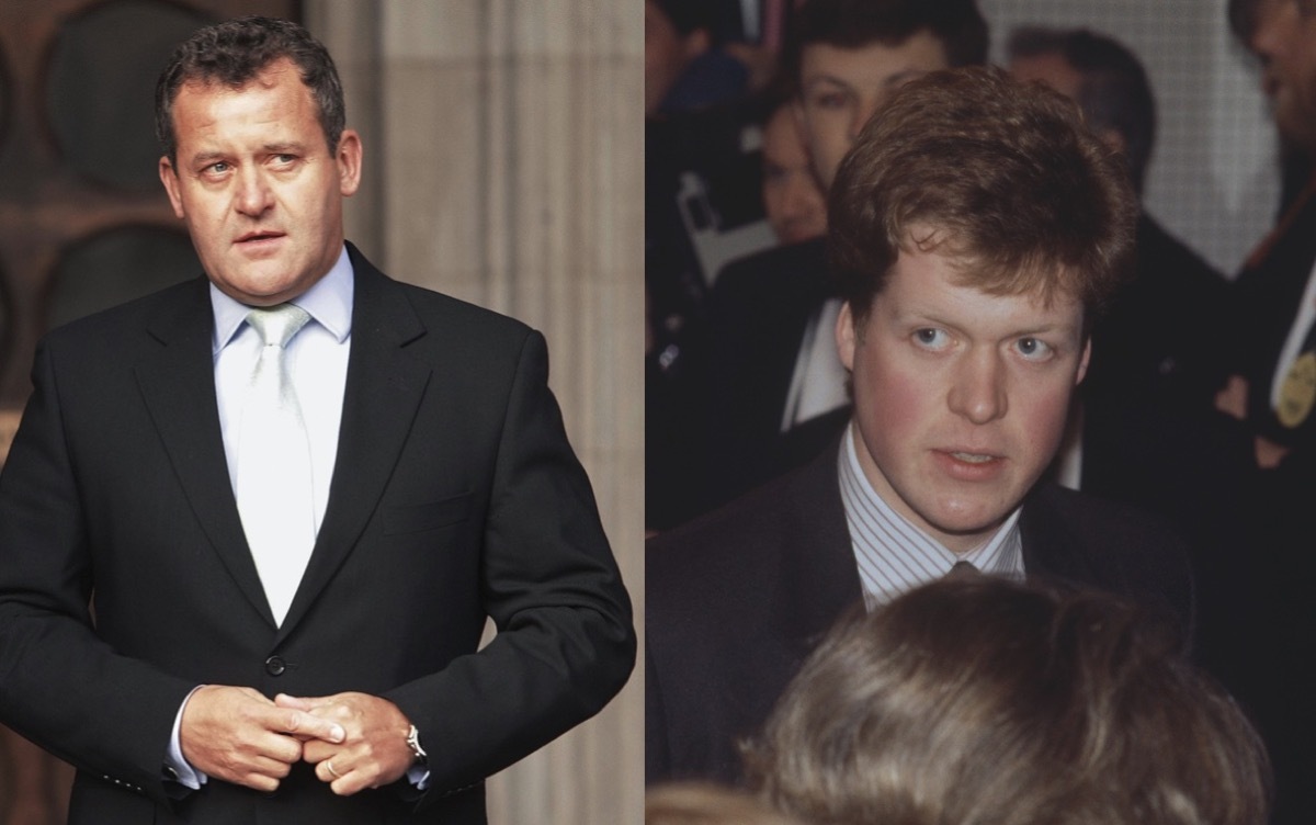 Paul Burrell and Viscount Althorp