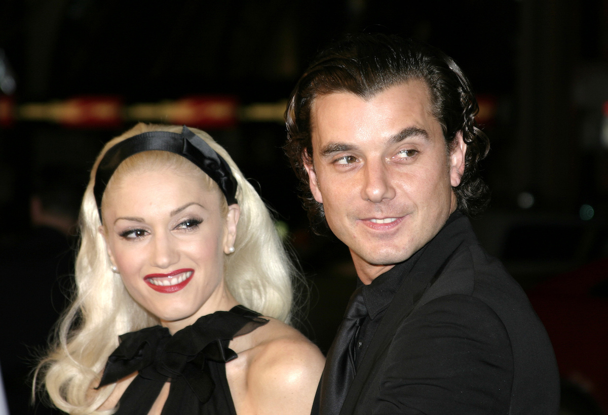 Gwen Stefani and Gavin Rossdale at the premiere of 