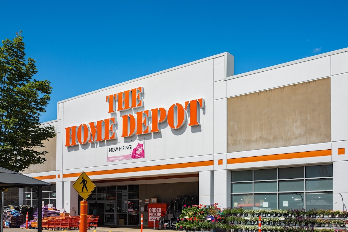 Home Depot storefront