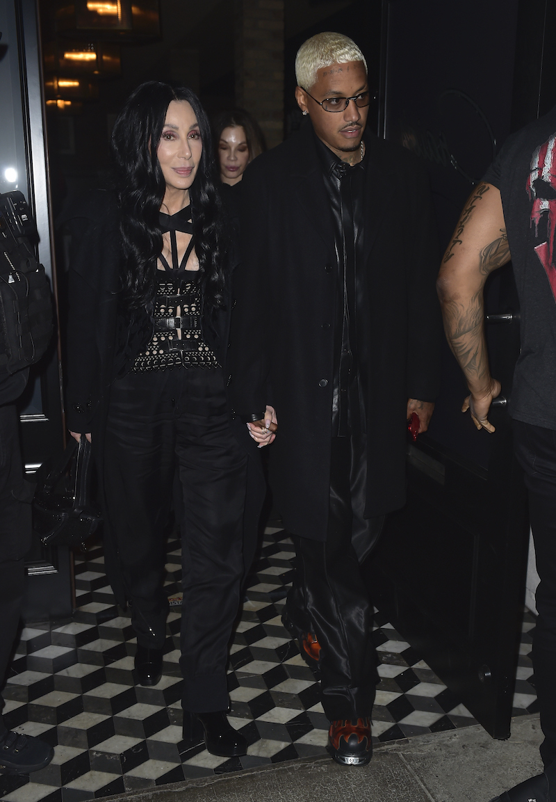 Cher and Alexander Edwards in Los Angeles in November 2022