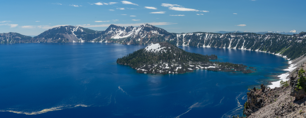 Crater Lake Oregon Surreal Places in the U.S.