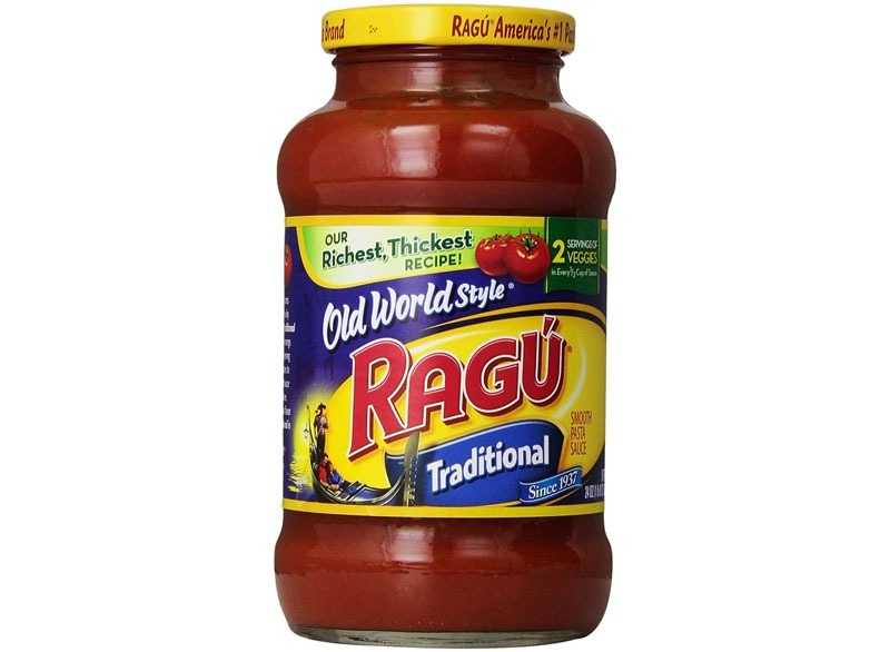 Ragu's traditional tomato pasta sauce