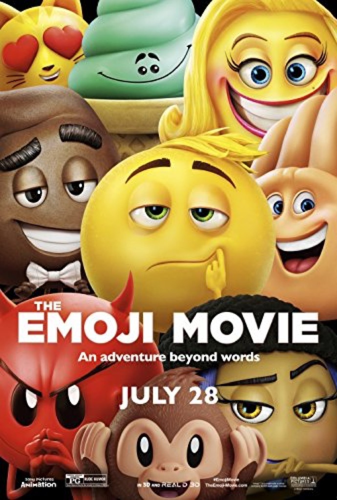 emoji movie poster