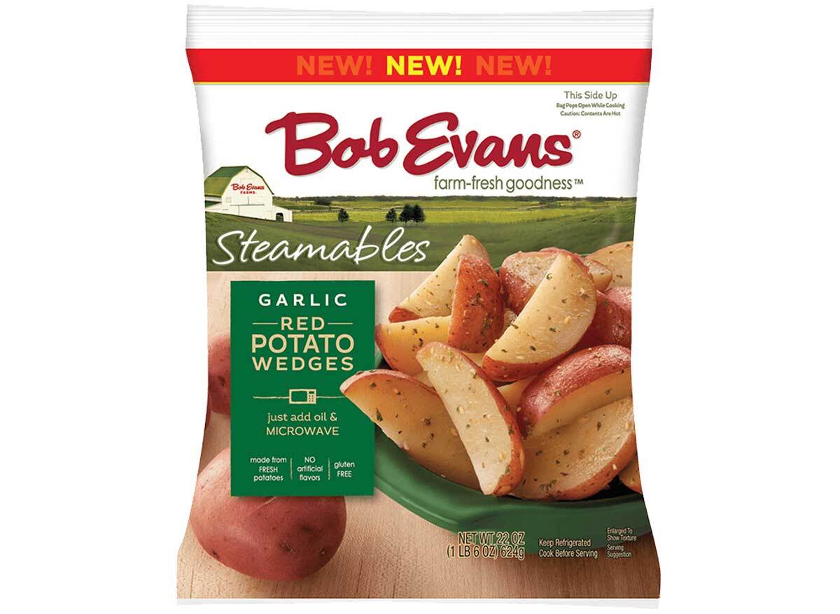 Bob evans garlic red potato wedges