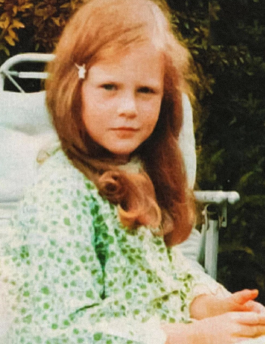 Nicole Kidman as a child