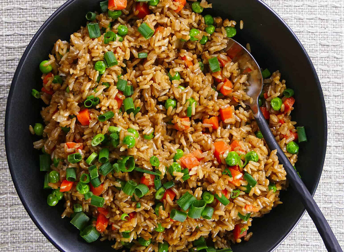 instant pot brown fried rice