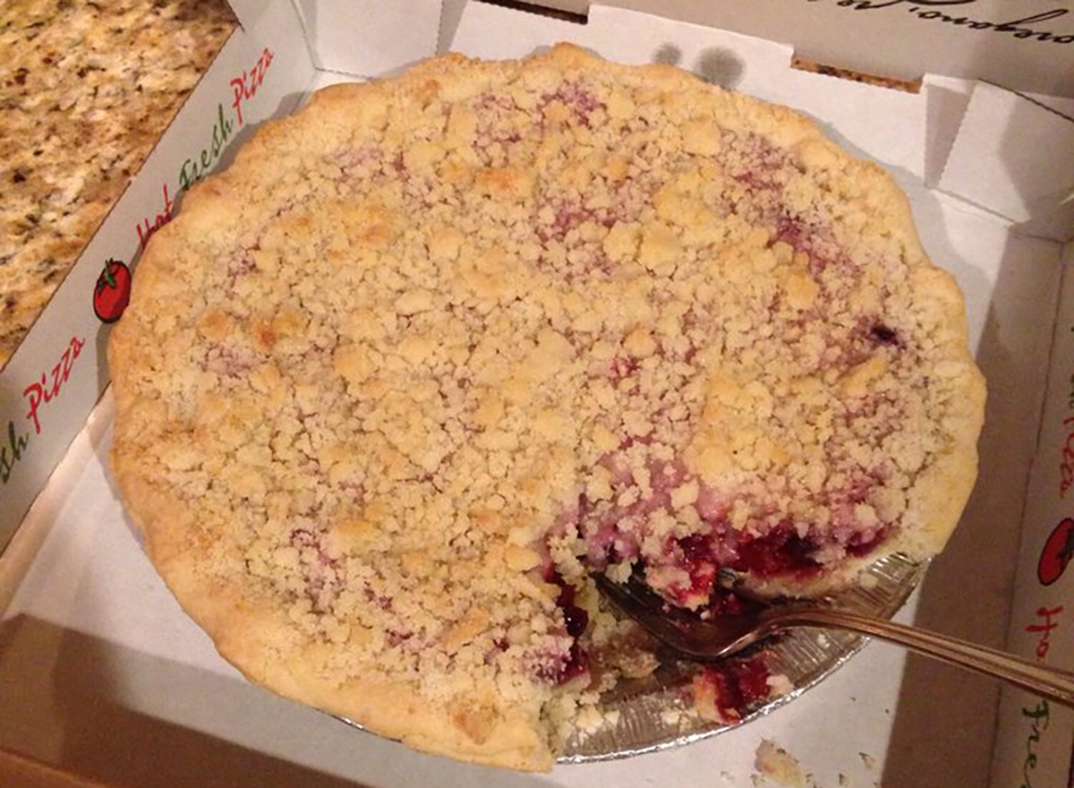 whole brumble berry pie in box