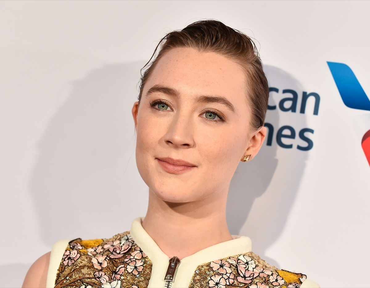 Saoirse Ronan at the BAFTA Los Angeles Tea Party in 2020