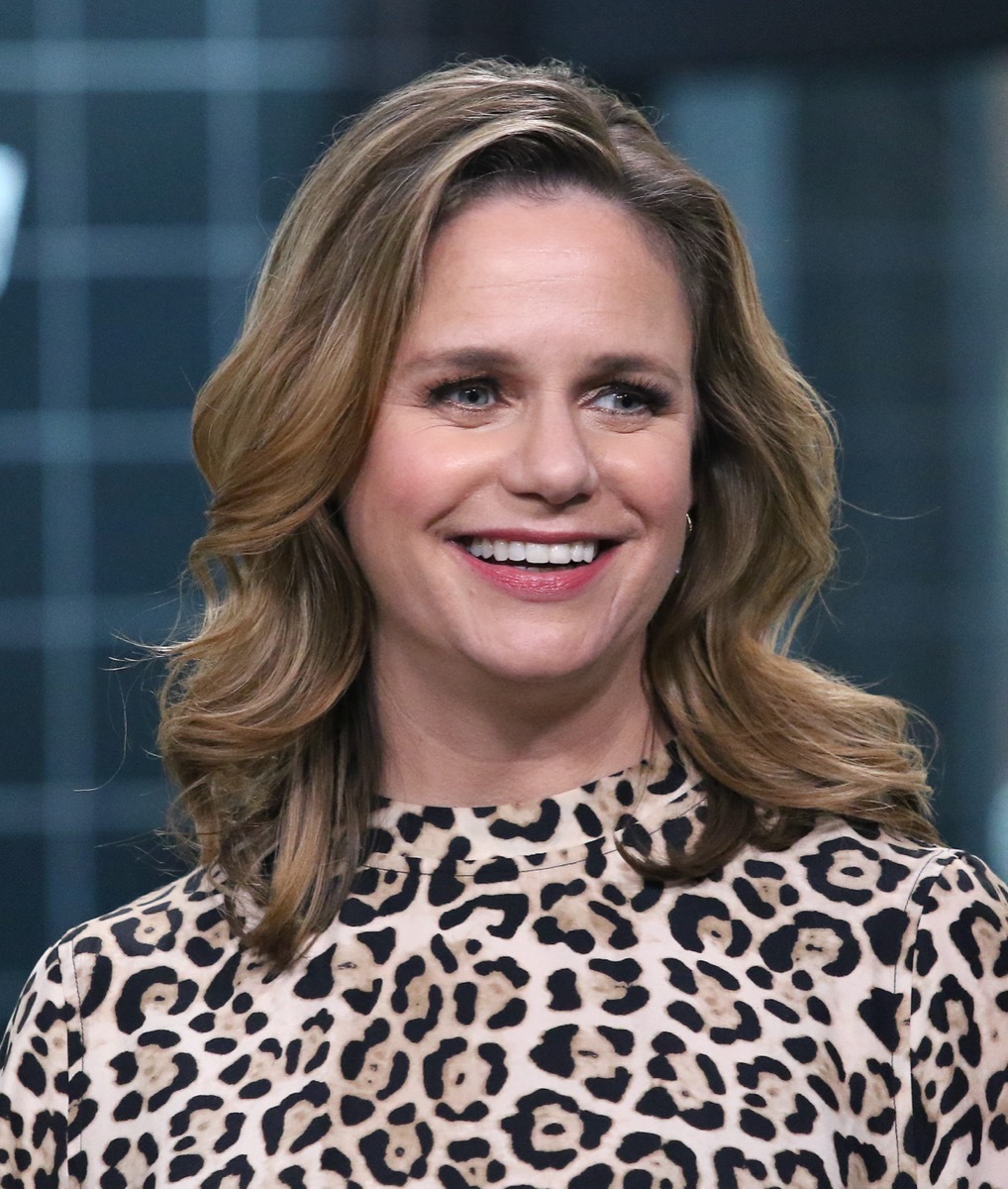 Andrea Barber at Build Series in 2019