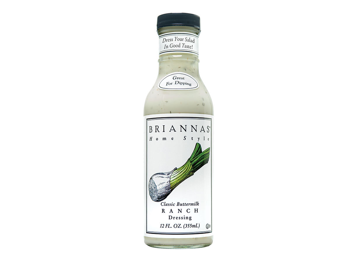 bottle of briannas buttermilk ranch