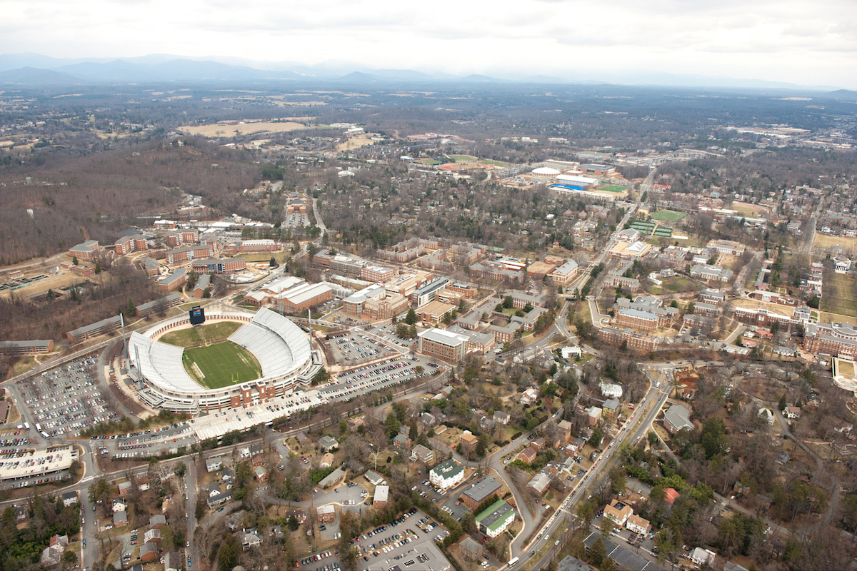 UVA campus and stadium