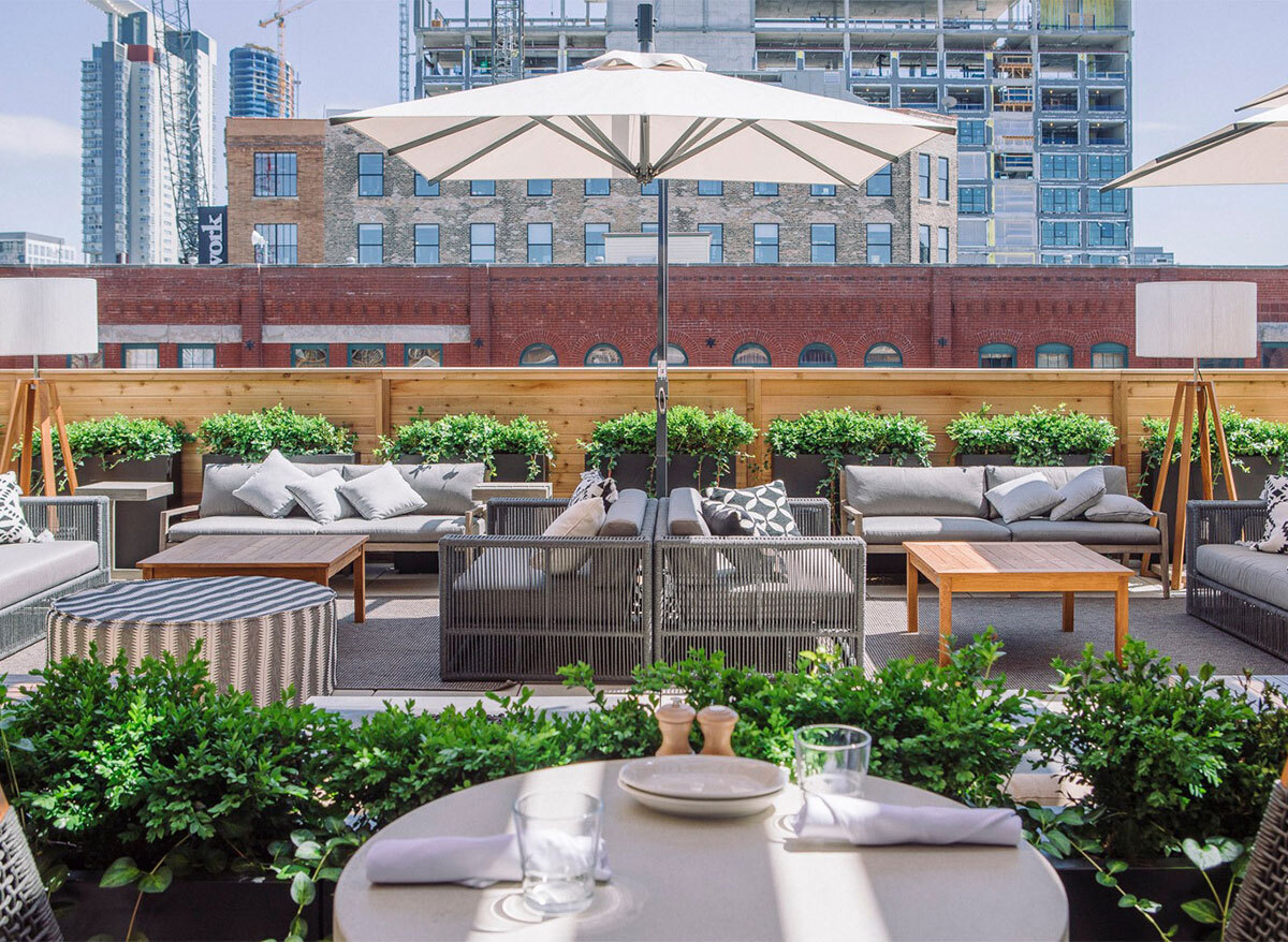 outdoor dining at aba restaurant chicago
