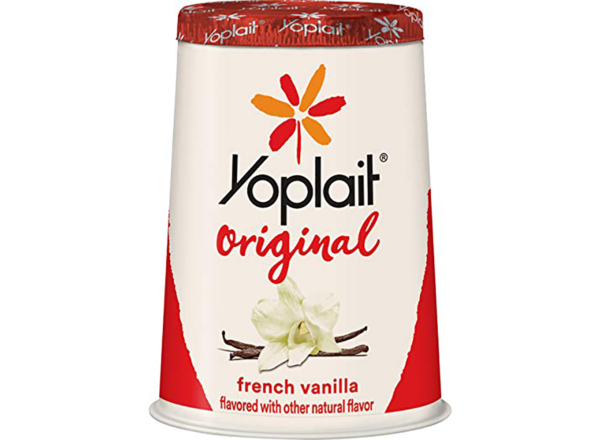 Yoplait French Vanilla Yogurt cup