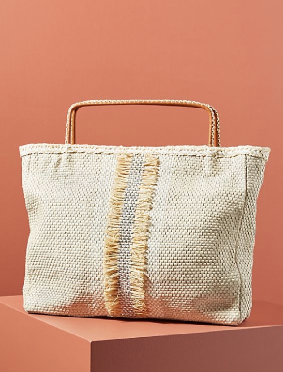 woven tote, luxury beach bags