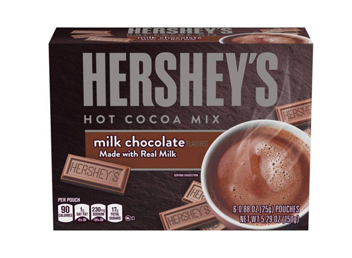 hersheys hot cocoa mix milk chocolate