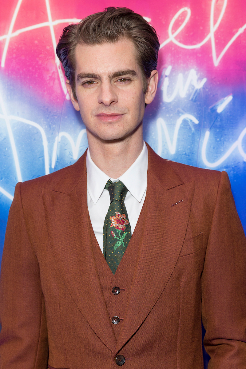 Andrew Garfield at an 