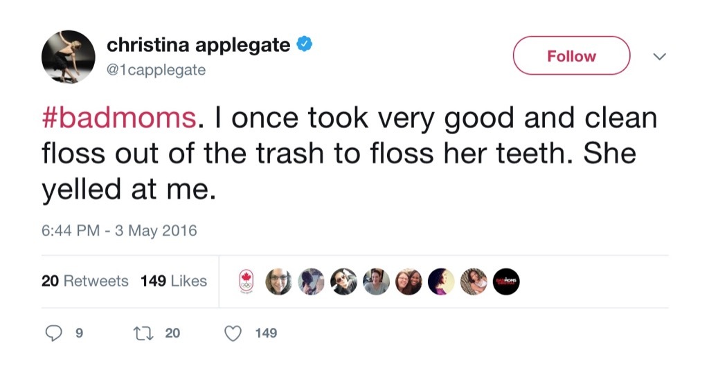 Christina Applegate Funniest Parenting Tweets