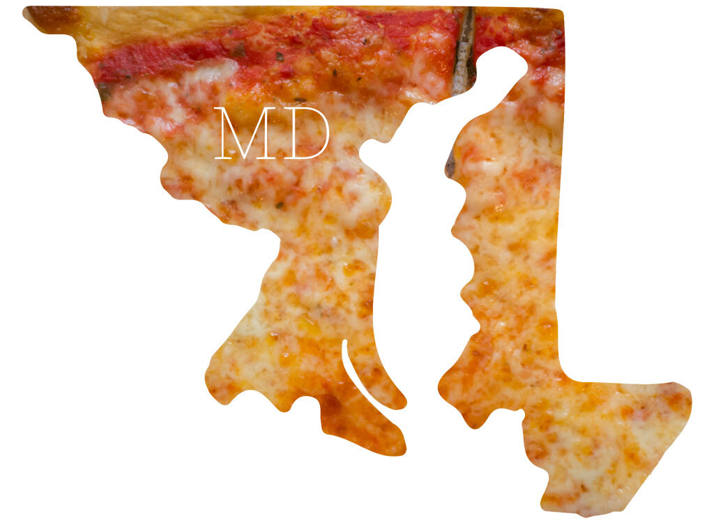 Maryland cheese pizza