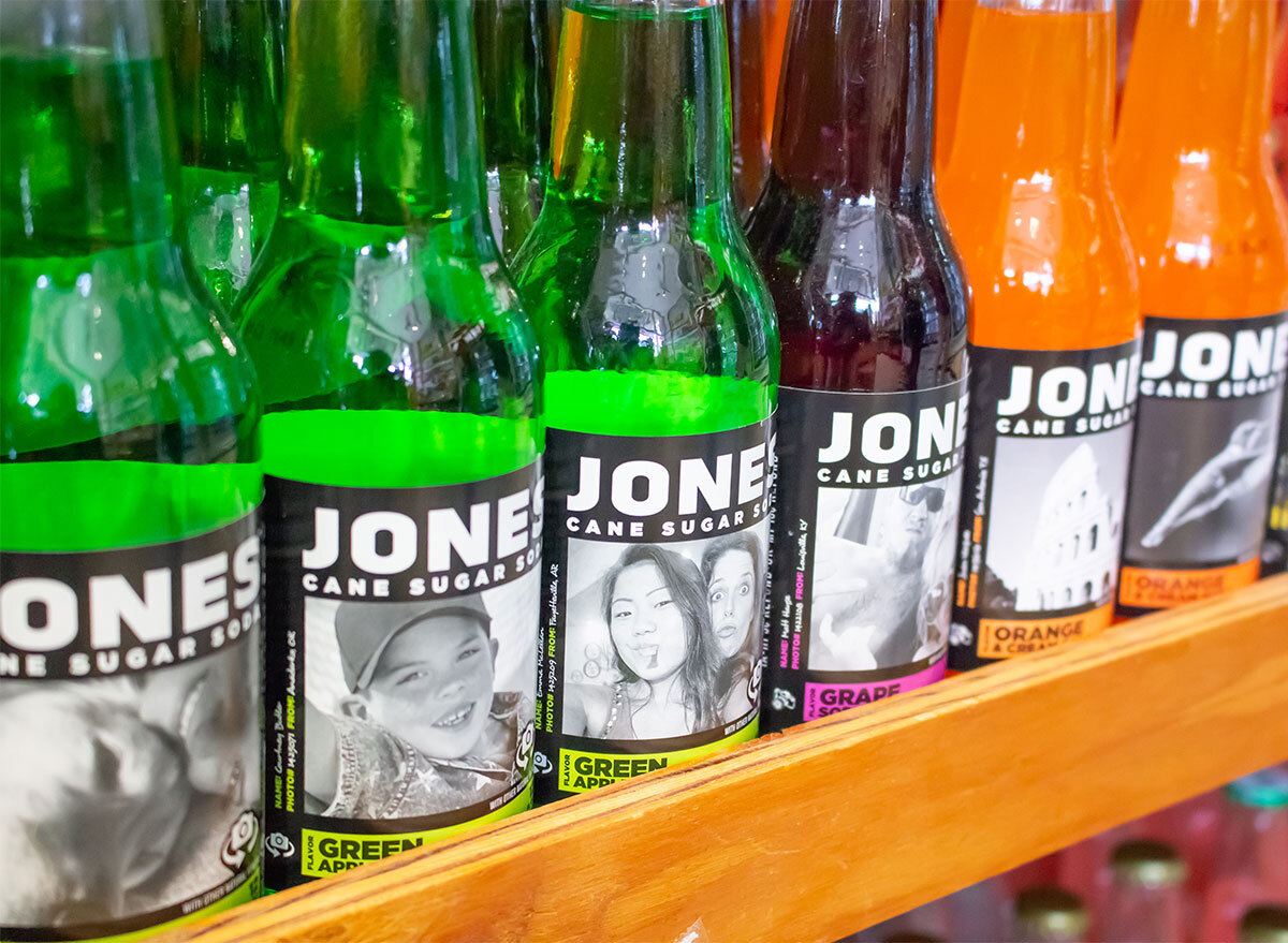 bottles of jones soda