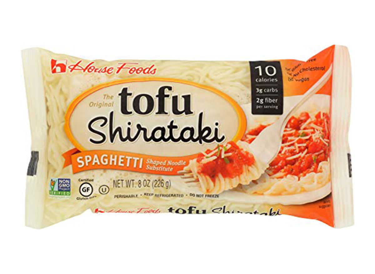 tofu shirataki noodles spaghetti shape