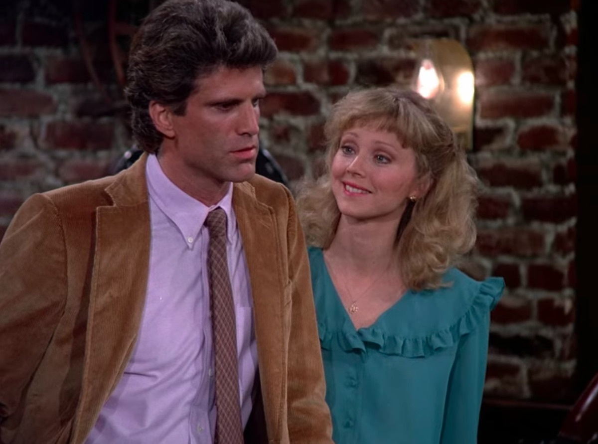 Ted Danson and Shelley Long
