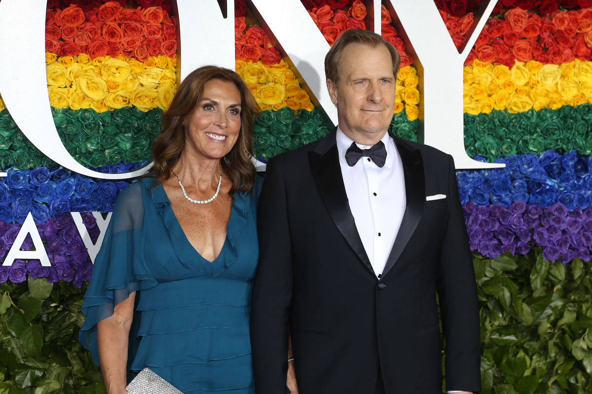 Kathleen Treado and Jeff Daniels at the 2019 Tony Awards