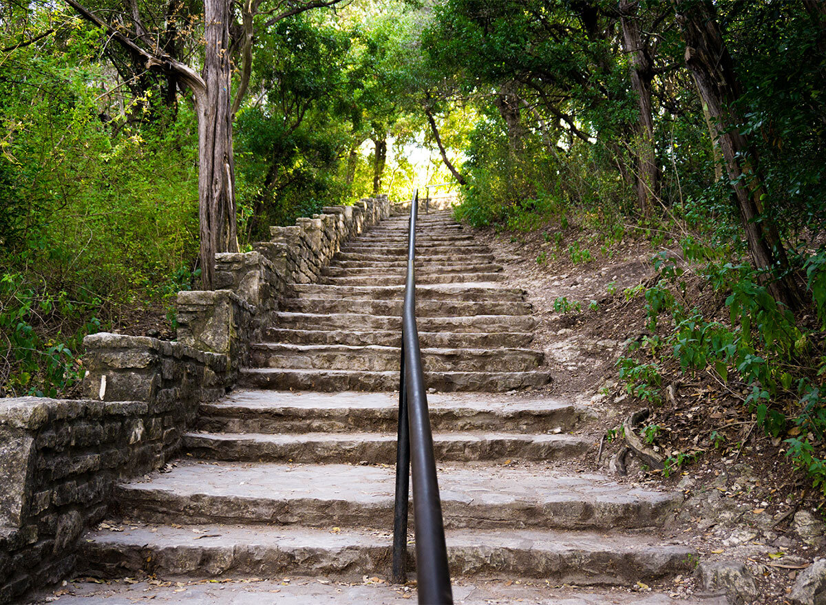 stairs to mount bonnell texas
