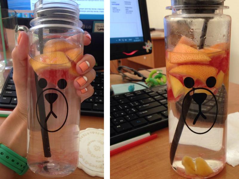 Drink fruit infused water