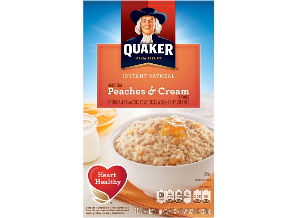 quaker peachescream
