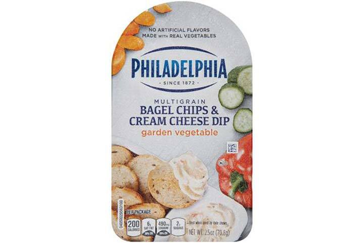 Philadelphia cream cheese vegetable