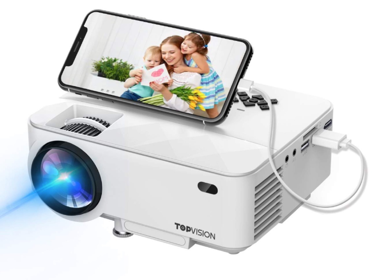 mini projector by topvision