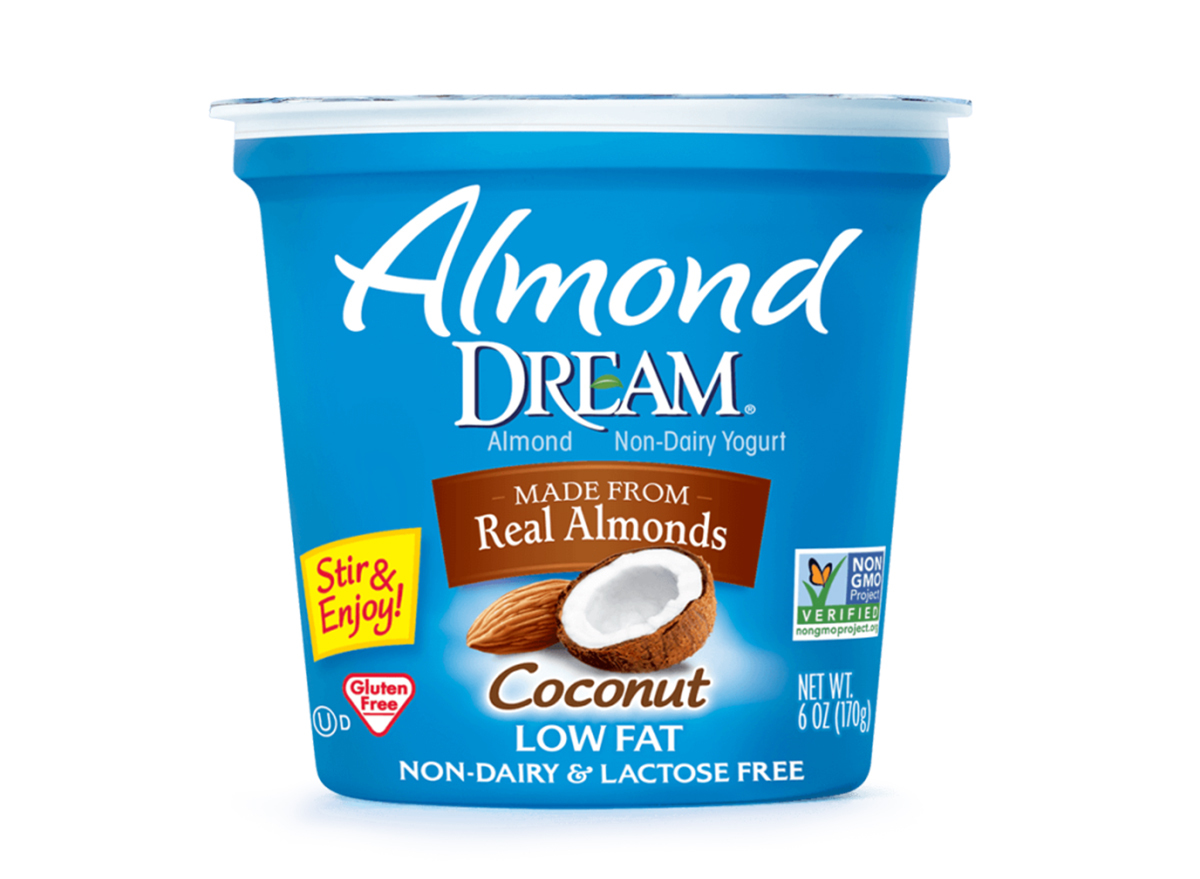 almond dream coconut flavored yogurt