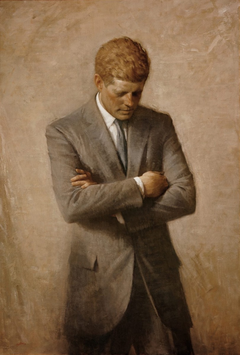 JFK official white house portrait