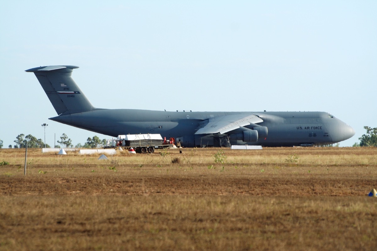 united states air force c5 plane